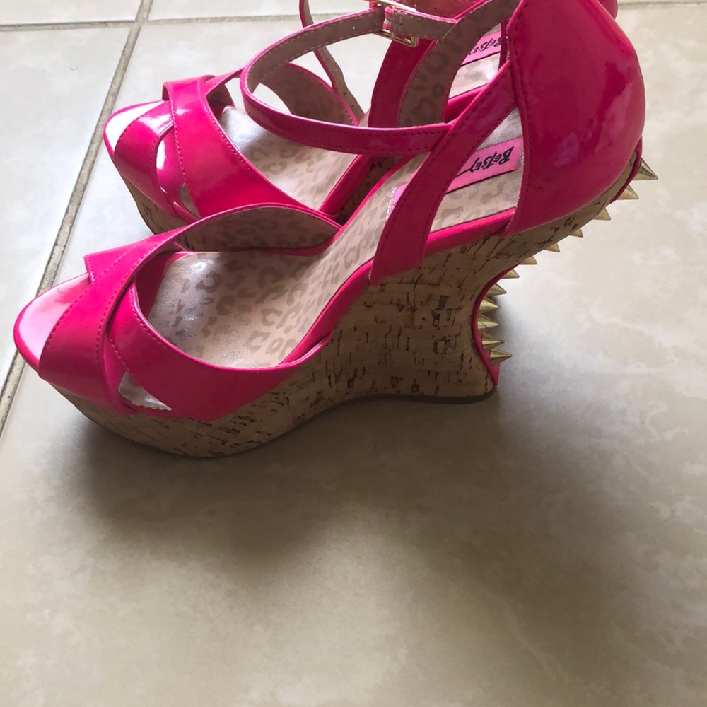 Betsey Johnson wedges